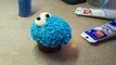Cookie Monster, Elmo, Oscar the Grouch and Big Bird cupcakes with yoyomax12