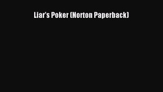 Read Liar's Poker (Norton Paperback) Ebook Free
