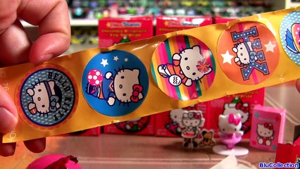 SURPRISE HELLO KITTY Christmas Choco Treasure Surprise Eggs Toys Holiday Edition 2016