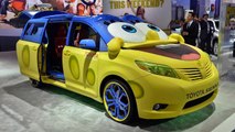 Toyotas SpongeBob Themed 2015 Sienna for LA Auto Show 2014