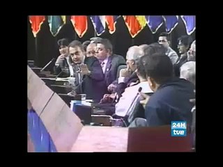 King Juan Carlos to Chavez: Why don't you shut up!