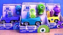 Roll A Scare Cars Ridez Monsters University Toys Disney Pixar Monsters Inc 2 Roll-A-Scare toy review
