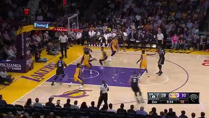 Nick Young Does It All - Nets vs Lakers - March 1, 2016 - NBA 2015-16 Season