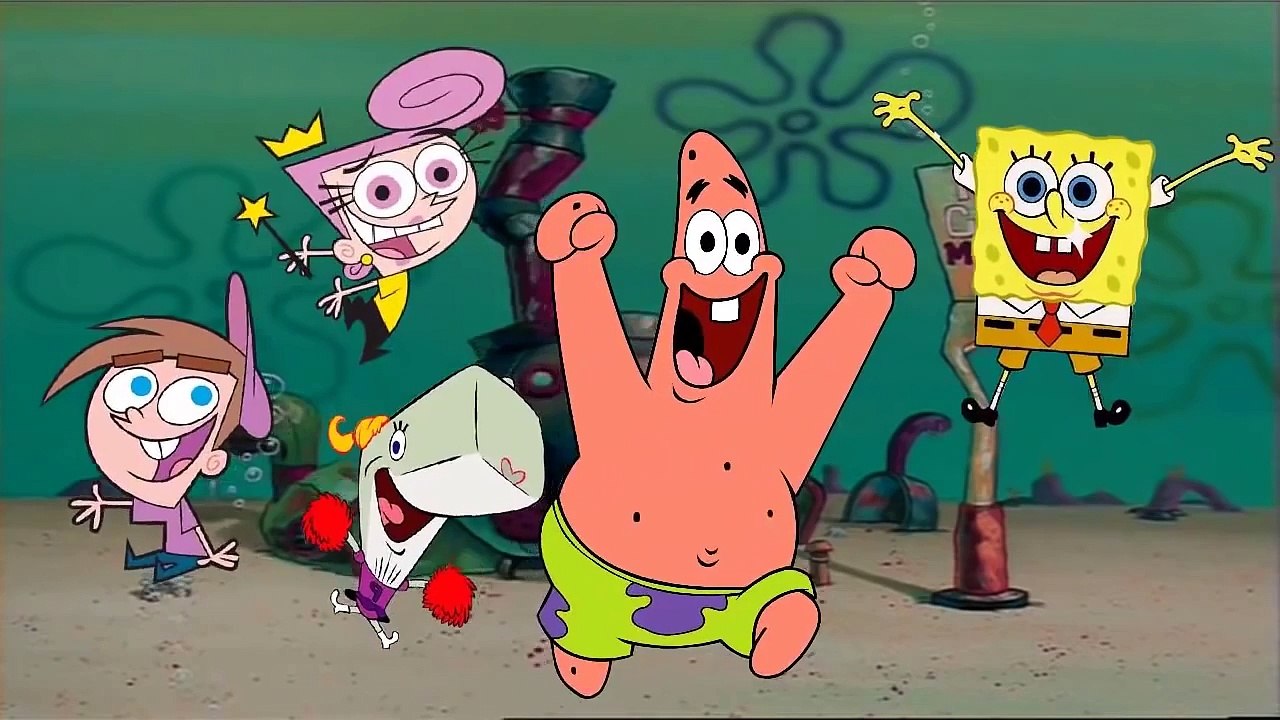 SpongeBob and Patrick Daddy Finger - Finger Family Songs - Finger Family Collection
