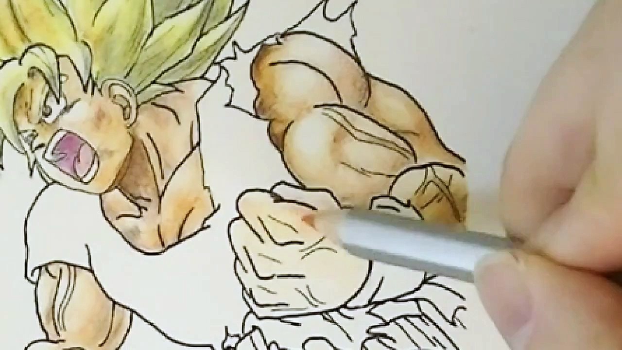 ドラゴンボールの絵 孫悟空のイラストのメイキング動画 How To Draw