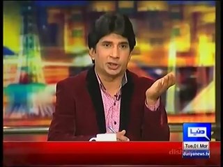 Mazaaq Raat 1 March 2016 _ Chaudhry Riaz ul Haq - Dunya News