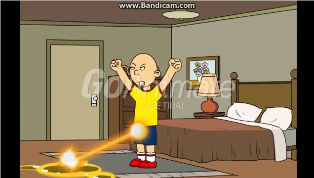 Caillou pees on the Floor and Gets Grounded/Assaulted Forever