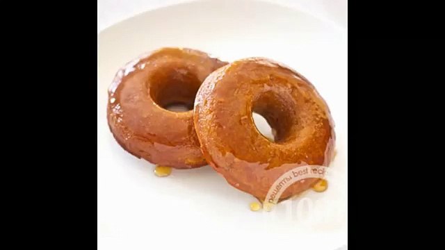 Апельсиновые пончики с медом