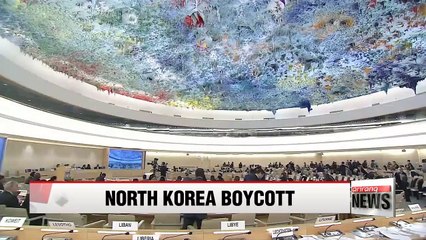 N. Korea says it will boycott UN human rights forum