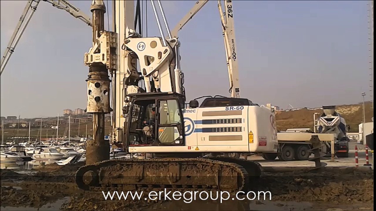 Erke Group, Soilmec SR-60 Fore Kazık Makinesi, Esenyurt, İstanbul, www.erkegroup.com