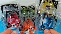2011 BEN 10 ULTIMATE ALIEN FORCE SET OF 6 McDONALDS HAPPY MEAL TOYS VIDEO REVIEW