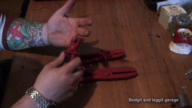 tool review flexible hose clamps bodgit and leggit garage