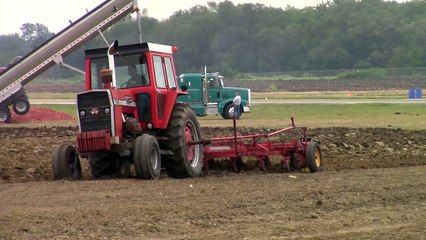 Massey Ferguson 1155 Tractor and 880 Plow