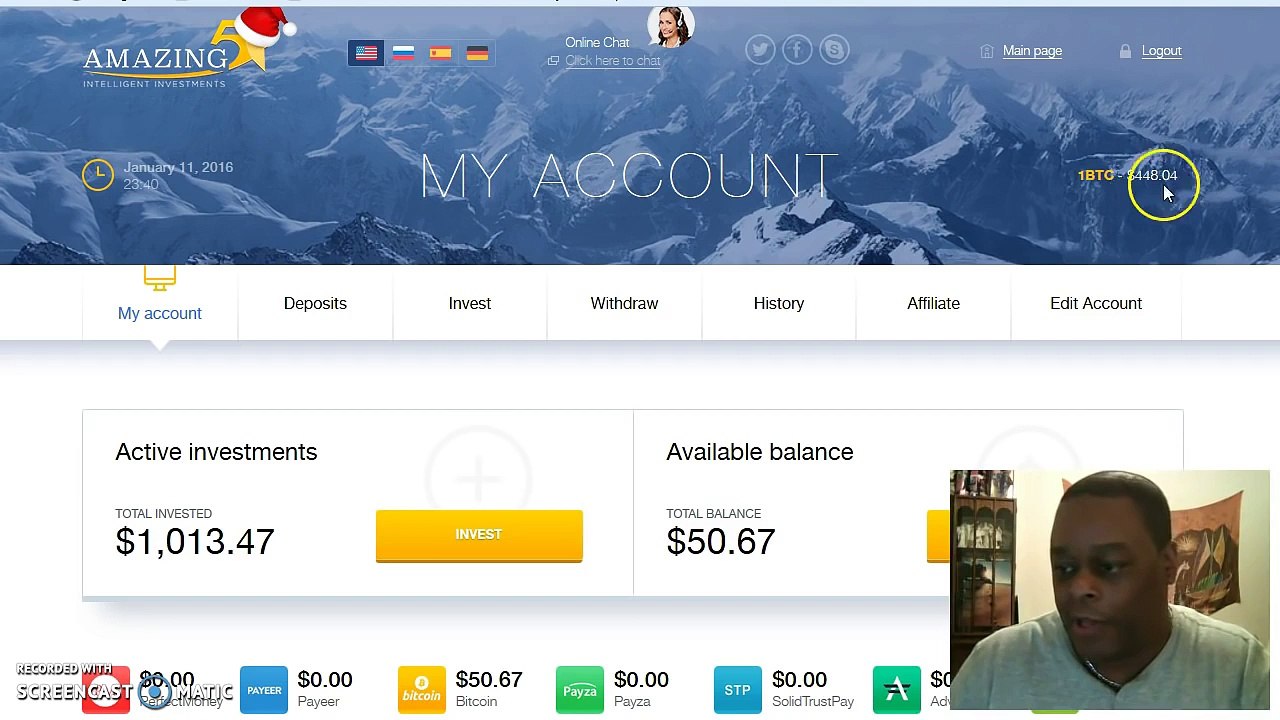 Amazing 5 Program High Yield Returns - Earn 5% interest every day - How to Earn Money Online