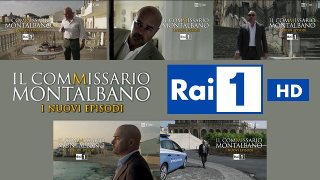 Rai 1 HD - Bumper Il Commissario Montalbano - Raccolta completa (2016)