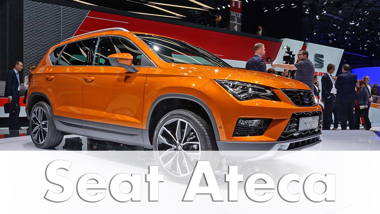 Genf 2016: Seat Ateca Seats erstes SUV | Messe | Weltpremiere | Auto | Deutsch