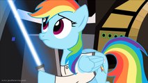 Star Wars Re-enacted by Ponies