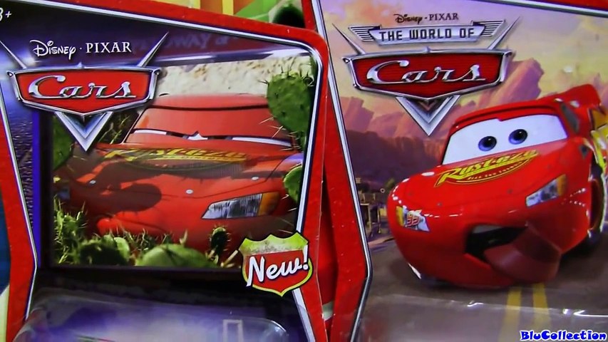 7 CARS Cactus Lightning Mcqueen, Tongue, Impound, Bug Mouth Disney