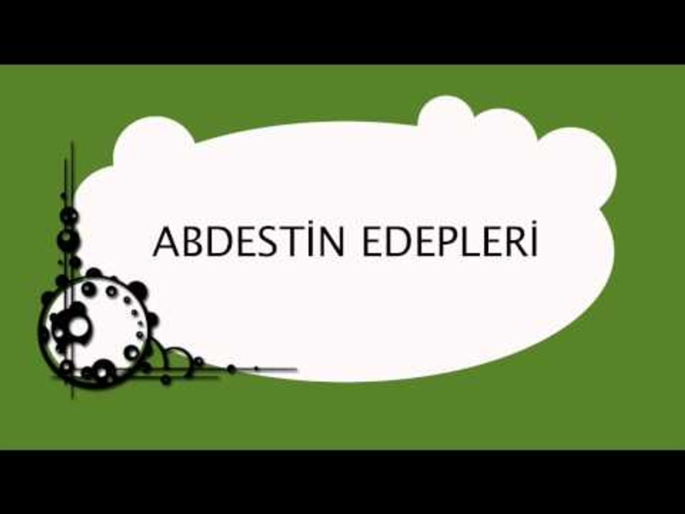 Abdestin Sebepleri - Sorularla İslamiyet