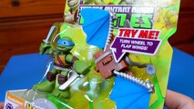 Teenage Mutant Ninja Turtles Half Shell Heroes Leo With Glider Wings Unboxing Toy Review ToyRap