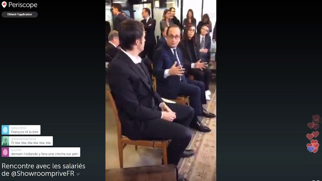 Le periscope de François Hollande
