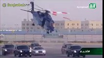 VIP Protocol Of Arabic Sheikhs With Drifting Jeeps and Cars