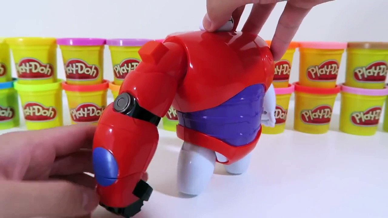 Baymax Armor Up Action Figure Disney Big Hero 6 Playset Action Hero Toy!