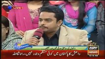 A Audience Bashing Sanam Baloch In Her Morning Show - Pakistani Dramas Online in HD