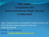 Printer  Repair Services in Hyderabad |printer and scanner repair services