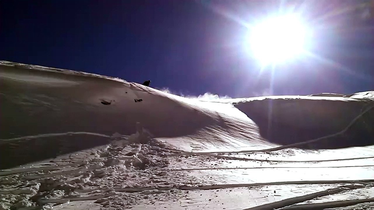 jump obereggen freeride  snowboard