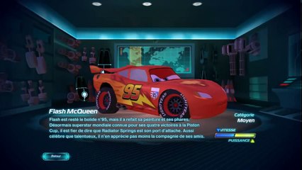 Cars 2 FLASH McQUEEN Français - Caractère dans le Film (Description Complet) [GAMEPLAY]