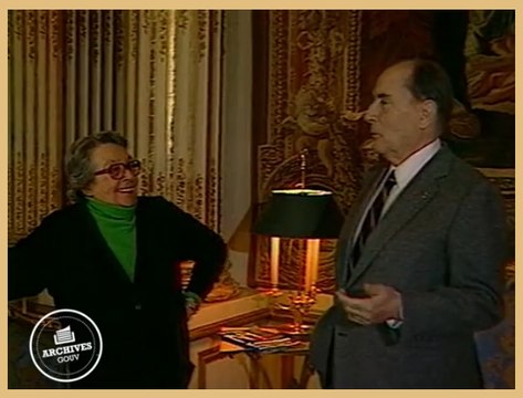 Marguerite Duras rencontre François Mitterrand à l’Elysée pour une interview pour l’Autre Journal