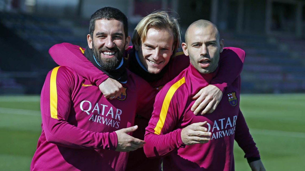 Final training session before Rayo match