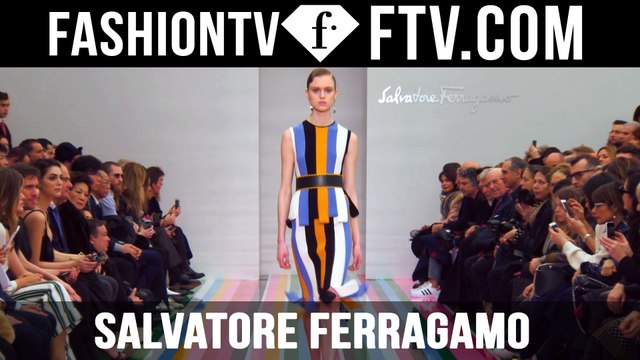 Salvatore Ferragamo Runway Show at Milan Fashion Week Fall/Winter 16-17 | FTV.com