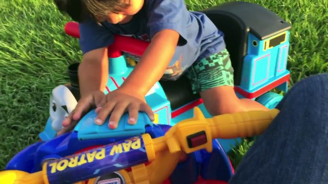 PLAYTIME AT THE PARK Disney Cars Lightning McQueen Paw Patrol Thomas Power Wheels Egg Surp