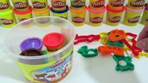 Play Doh Animal Activities Bucket Playset - Use Play Dough to Create Your Favorite Animals!