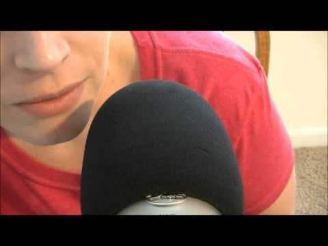 ASMR Soft Inaudible/Unintelligible Whispering + Chewing Gum