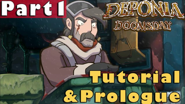#1| Deponia Doomsday Gameplay Guide | Tutorial & Prologue | PC Full Walkthrough Let's Play