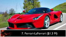 Top 10 Most Expensive Sports Cars In The World I Luxury Sports Cars