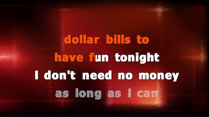 Sia Cheap Thrills  Karaoke