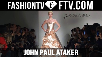 John Paul Ataker Runway at New York Fashion Week F/W 16-17 | FTV.com