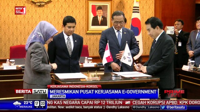 Pemerintah RI-Korsel Resmikan Pusat Kerja Sama e-Government