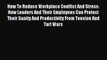 Read How To Reduce Workplace Conflict And Stress: How Leaders And Their Employees Can Protect