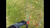 Paragliding- Ground Handling For Cows, High Wind Launch Technique