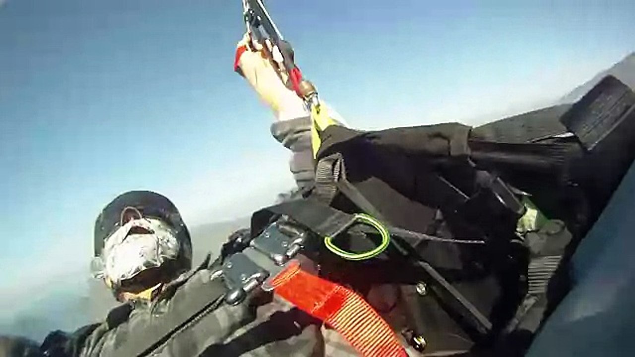 Paragliding Dramatic Recovery