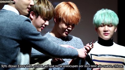 [Sub Español] 160103 JIMIN called Rap Monster