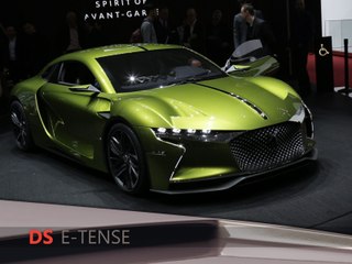 DS E-TENSE en direct du salon de Genève 2016