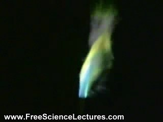 Alkali Chemical Element Flame Test
