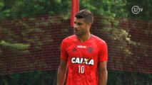 Fez chover! Ederson comanda treino do Flamengo com gol e belos passes