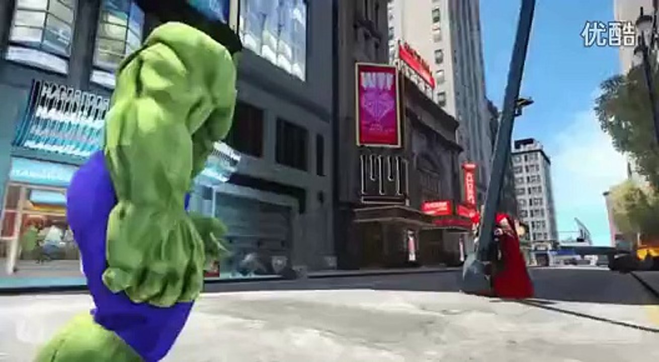 Thor vs Hulk Fight